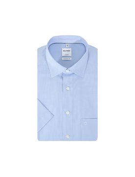 Camisa Regular Fit azul claro 47