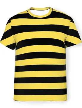 Fashionable Color T-shirt for men, bee stripes, black and yellow stripes, custom slim T-shirt for men, Hipster T-shirts for wome - Aliexpress - FashionsVida