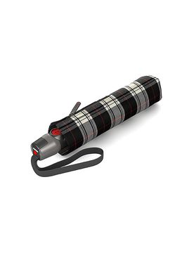 Paraguas de bolsillo T.200 MEDIUM DUOMATIC negro