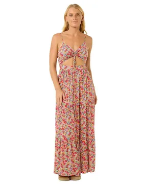 Robe Longue Sans Manches Las Dalias Blue S - Rip curl - FashionsVida