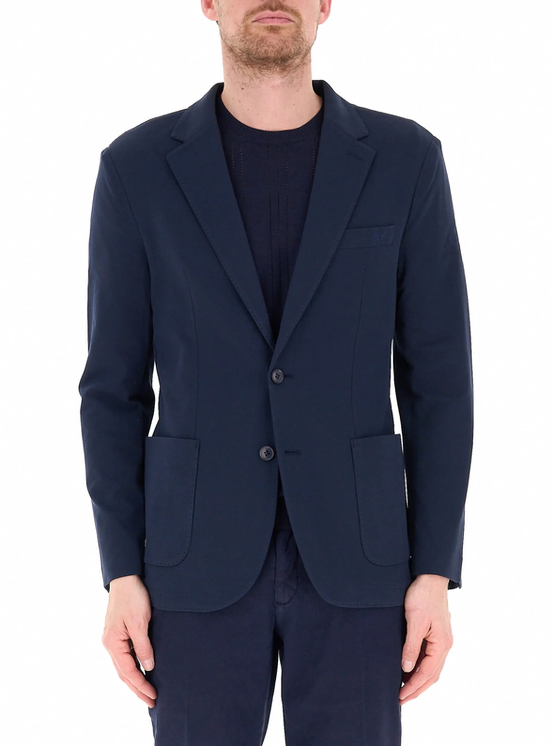 SUN68 Giacca in cotone BLU NAVY M - Sun68 - FashionsVida