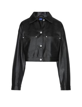 Hugo Chaqueta efecto piel ANILENA-1 negro 34