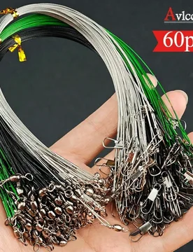 Piezas/set Línea de líder de pesca de acero para pesca en el mar de Avlcoaky - Shein - FashionsVida