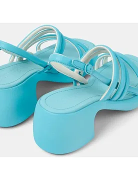 Sandalias de tacón de mujer Thelma de piel - Camper - FashionsVida