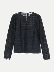 Comma Bluse Schwarz 40