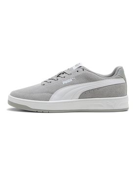 Sneakers grigie in pelle scamosciata con suola in gomma Court Classic Clean SD 44½