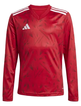 Kinder-Langarm-Trikot Icon 25 - Rouge - unisex - Size: 13/14 ans - Adidas - FashionsVida