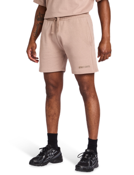 Darkside Herren Kurze Hosen - Braun - Größe M - Baumwoll-Frottee Brown M