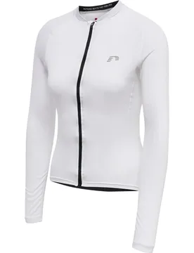 Core Bike Damen Longsleeve, weiß 2XL - Newline - FashionsVida