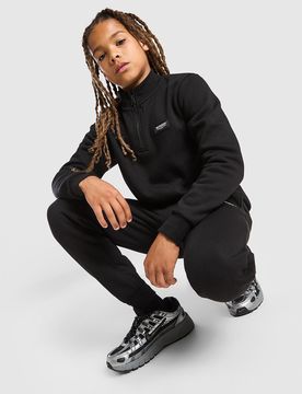 Rocco 1/4-Zip Sweatshirt Kinder, Schwarz - unisex - Size: 10-12Y