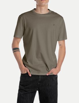 Replay Basic T-Shirt Grau S