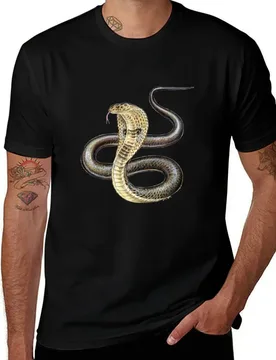 Indian Cobra (Naja naja) T-Shirt Soft Anti-Shrink Cotton Tee - Aliexpress - FashionsVida
