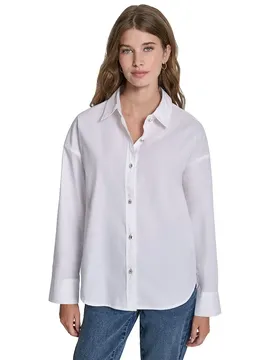 Chemise à Manches Longues Dw5900141 White S