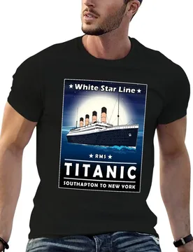 A 1912 Vintage Titanic Voyage Ship Cruise Gift T-Shirt anime tshirt cotton t shirt man t shirt man cotton T-shirt - Aliexpress - FashionsVida