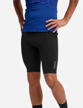 Men's SkyBreeze Half Tight in Black, Size XS - HOKA - FashionsVida