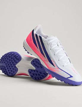 F50 Hyperfast League Turf Football Boots 36 2/3 Cloud White / Solar Purple / Solar Turbo