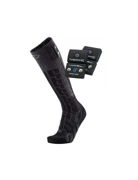 Chaussettes de ski chauffantes Ultra Warm Comfort S.E.T + S-PACK 1400B noir 42-44 - Therm-ic - FashionsVida