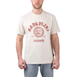 Quito Tee Whitecap Gray S Herren