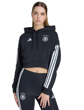 DNA Damen Kapuzenpullover - Schwarz - Größe L (42-44) - Baumwoll-Jersey Black L (42-44)
