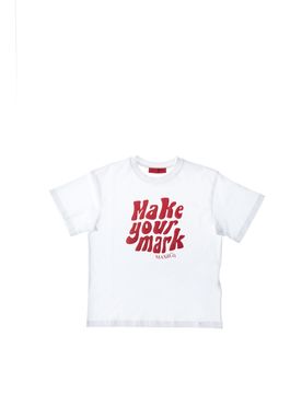 MAX&CO T-shirt girocollo PANNA 10Y