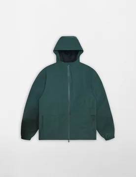 Suva Hardshell Pocket Waterproof Jacket Dark Green female - Rains - FashionsVida