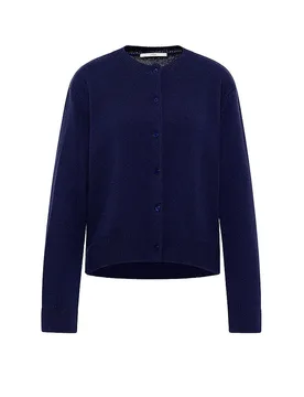 Strickjacke Boxy Fit dunkelblau 34 damen - LANIUS - FashionsVida