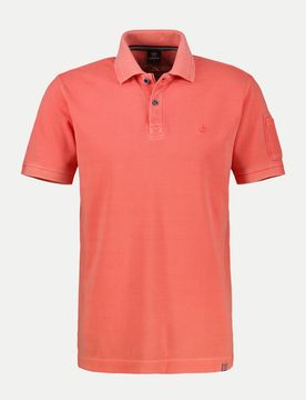 Lerros Poloshirt aus Piqué Rosa L