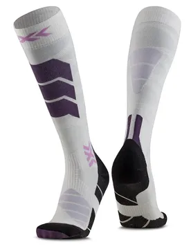 Chaussettes Ski Expert Silk Merino Otc X White / Lavender EU 35-38 Homme