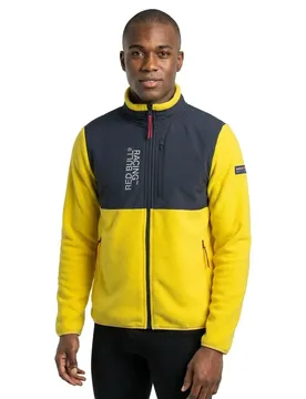 Veste Polar Fleece Hybrid Yellow XL