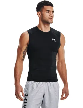 UA HeatGear® Armour Comp Sl Herren Tanktop, schwarz 3XL