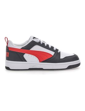 Sneakers Rebound V6 LO JR Bianche-Nere 37½