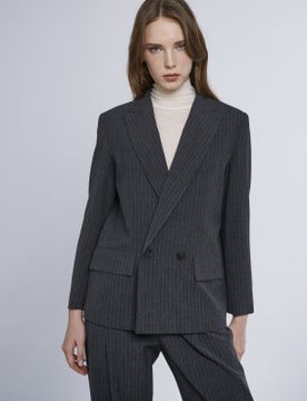 Para mujer. 2423046151200 Americana Lama (46), Casual, Fiesta, Clásico, Poliéster