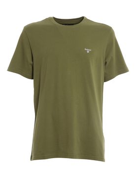 Barbour T-shirt con ricamo logo