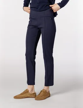 Pantalón de mujer pitillo con nervio marcado - Naulover - FashionsVida