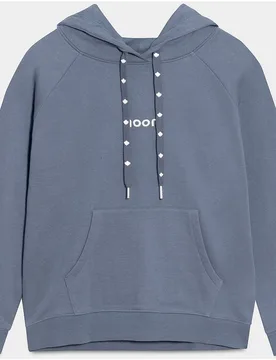Sudadera de mujer con capucha y logo - Noon - FashionsVida