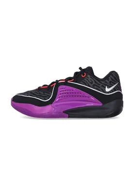 Scarpa Basket Uomo Kd16 Black/metallic Silver/vivid Purple - NIKE NBA - FashionsVida