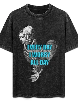 Chicken Duck Woman Thing Bushes of Love T-Shirt Basic Regular Fit Casual T-Shirt - Aliexpress - FashionsVida