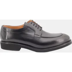 Zapato de cordones para hombre en piel