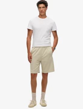 Superdry Herren Essential Logo Jersey Shorts Beige - Größe: M - 54.99 - FashionsVida