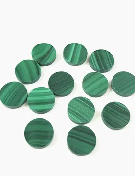 Original10mm Flat Round Cabochon Natural Malachite Onyx Gemstone Beads Circle Disc Jewelry Making Semi Precious Gemstone Beads - Aliexpress - FashionsVida