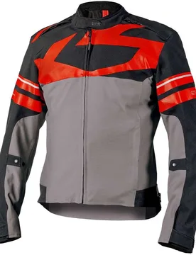 Giubbotto Moto Rapid-STX 2.2 Laminato Grigio Scuro - Ner taglia 5X - iXS - FashionsVida