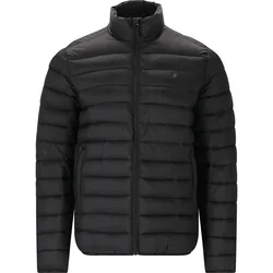 Arubi Light Puffer Herren Jacke, schwarz 5XL