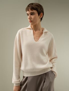 Polo Côtelé Cachemire XL | Doux, Léger & Respirant