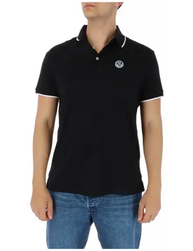 Herren Polo Schwarz 350480