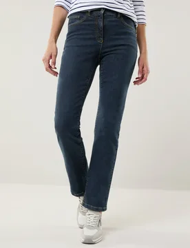Husky-Jeans, Regular Fit#normale Größen#Kurzgrößen#Langgrößen, Farbe Blau, 24, wärmender Thermoflausch auch in Kurz- und Langgrößen Damen - Walbusch - FashionsVida