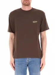 T-shirt girocollo MARRONE S