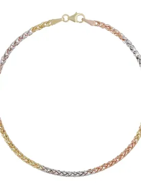 Bracciale Donna Oro Bianco Giallo Rosa 18 kt GL102560