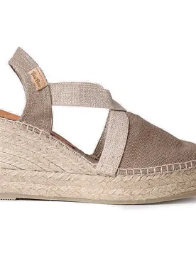 Espadrillas Con Zeppa Toda-nt Taupe EU 40