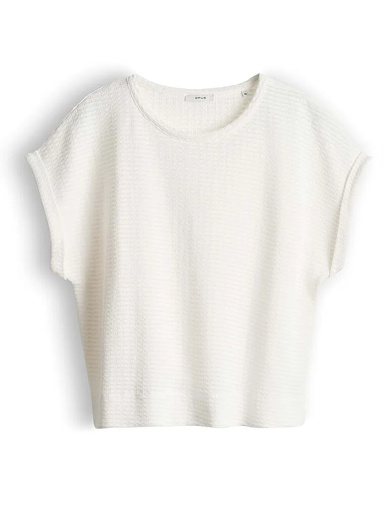 Opus T-Shirt SISHELL bianco 38 - Opus - FashionsVida