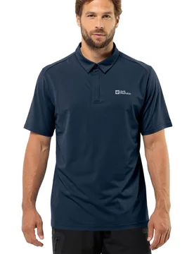Delgami camiseta montaña manga corta hombre Marino - Jack Wolfskin - FashionsVida
